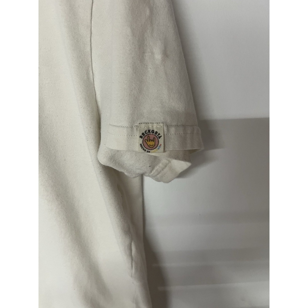 Rockgota Ajiaco Soup Graphic T-Shirt Cream Short Sleeve Tee - Picture 4 of 10